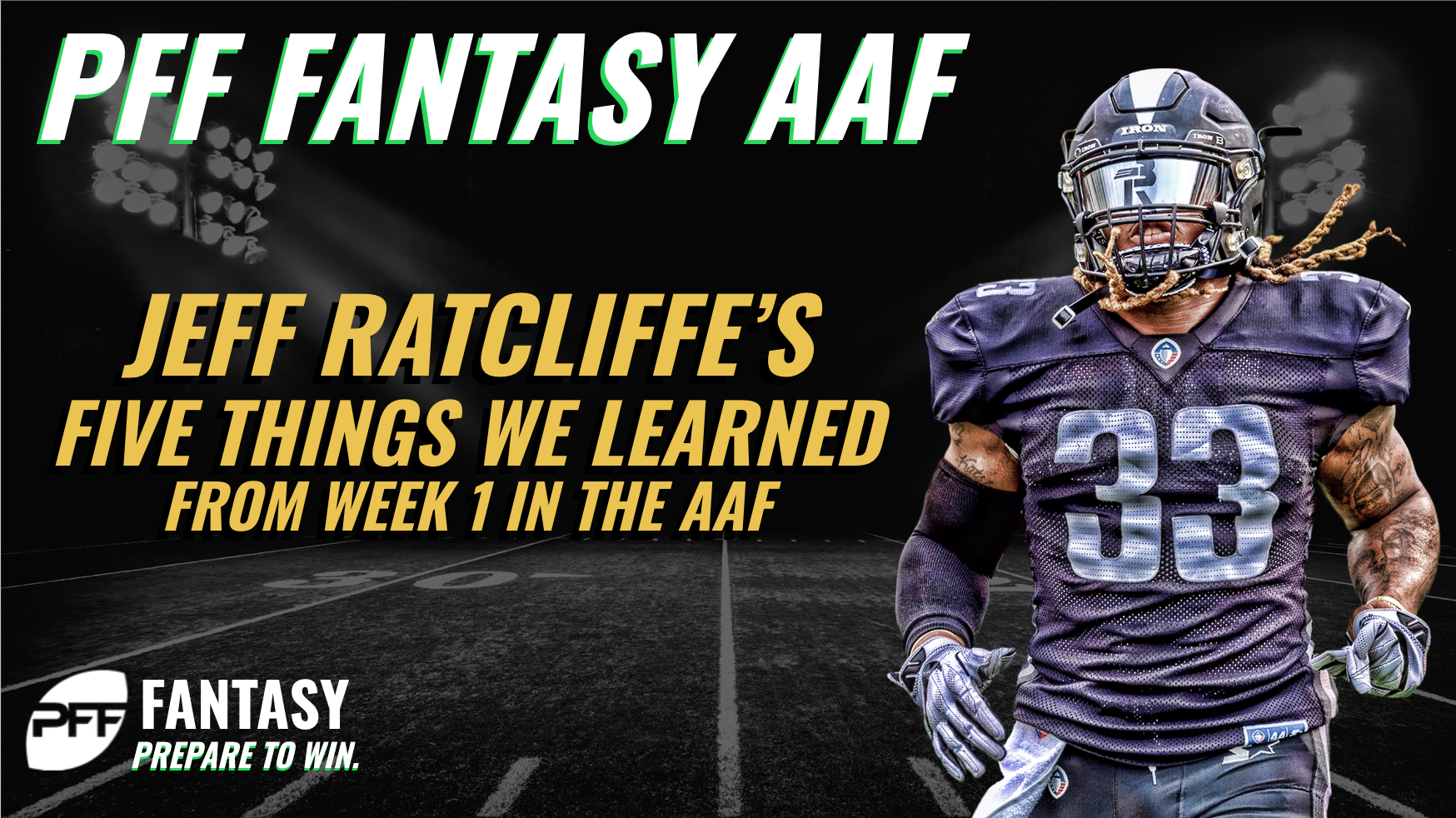 jeff ratcliffe week 1 rankings