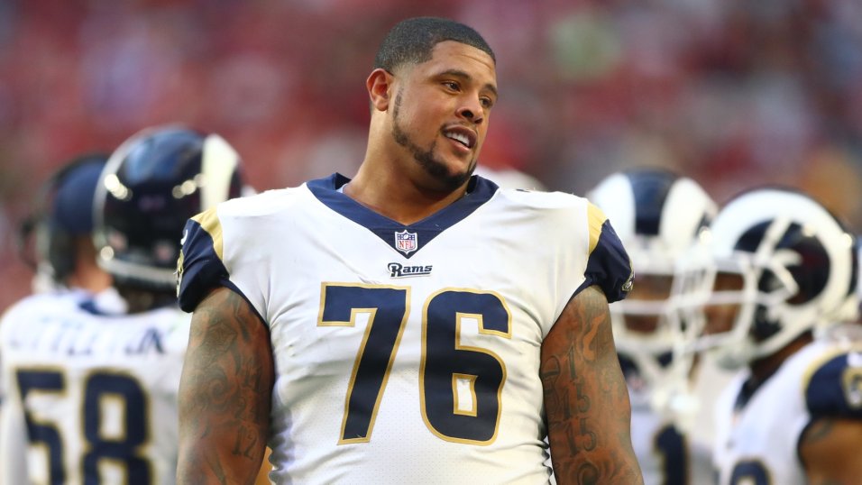 Rodger Saffold at the Pro Bowl