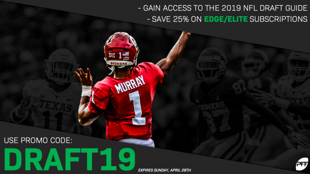 PFF's head-to-head 2019 NFL Mock Draft Rounds 1-3, NFL Draft