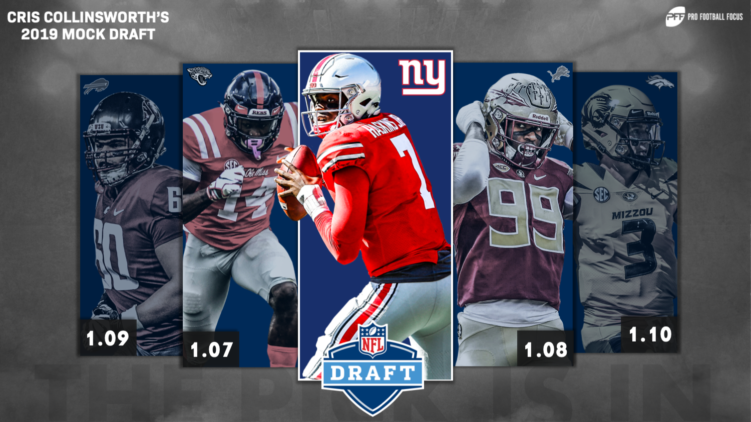 2019 NFL Mock Draft: Cris Collinsworth's PFF projection - The