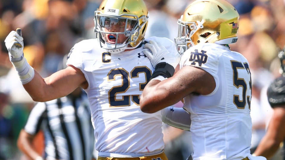 POINT-COUNTERPOINT: Notre Dame's Drue Tranquill should leave for the NFL