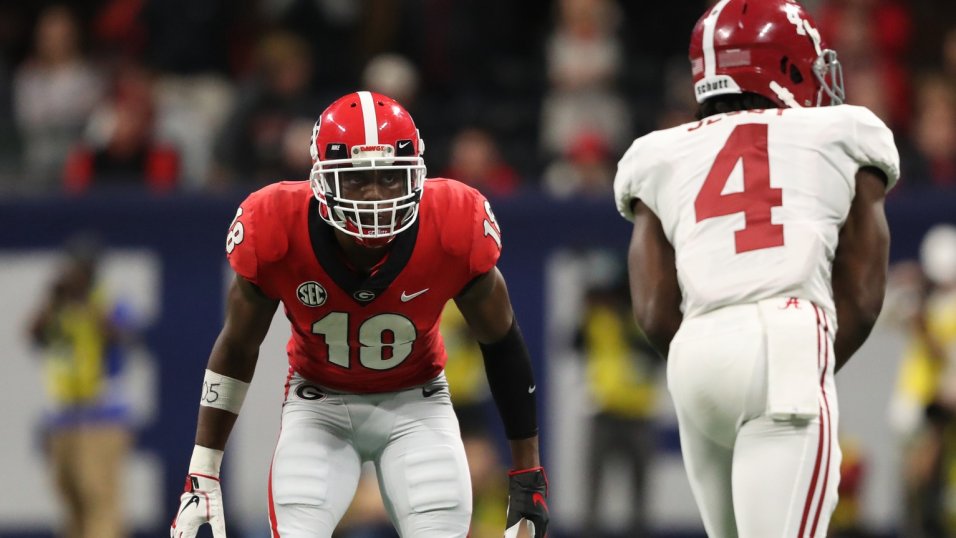 PFF College on X: Deandre Baker didn't let WRs get far in his coverage  last year.  / X