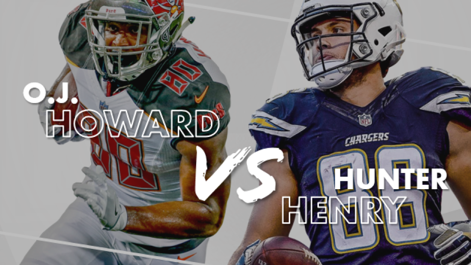 Hunter Henry Fantasy Week 1: Projections, Points and Stats vs