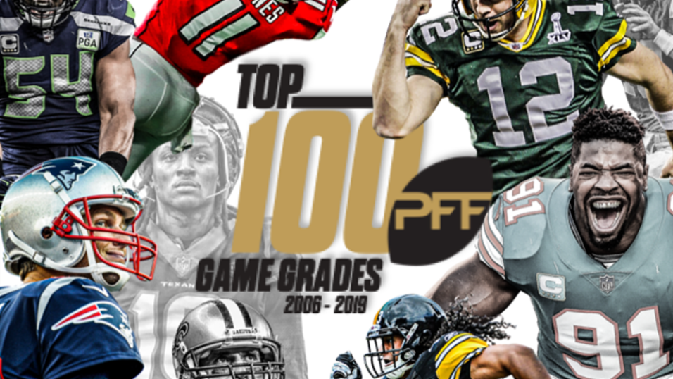 The 100 best single-game grades of the PFF era
