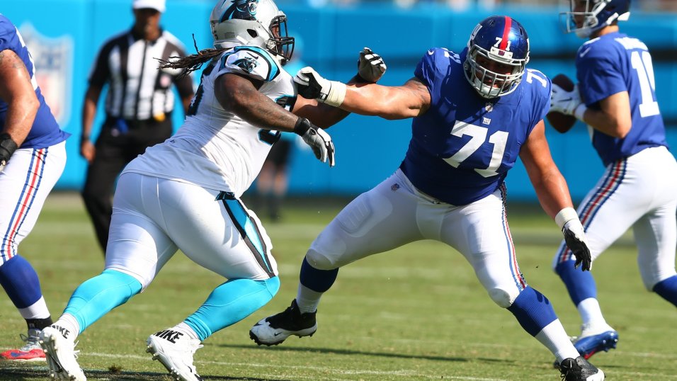 Recently Released Ravens' OL Claimed by New York Giants