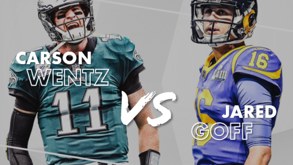 The Fantasy Decider: Carson Wentz vs. Jared Goff, Fantasy Football News,  Rankings and Projections