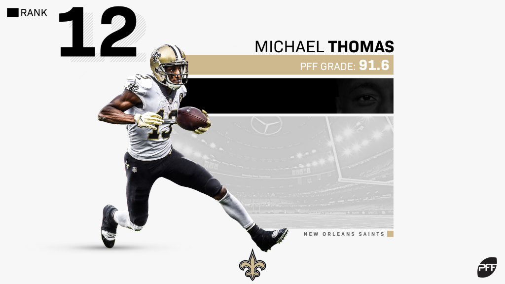 Michael Thomas New Orleans Saints Watercolor Strokes Pixel Art 11