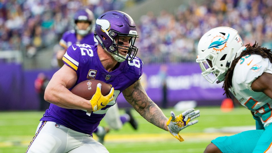 Breaking down the Vikings' tight end room with Kyle Rudolph re-signing  long-term, NFL News, Rankings and Statistics