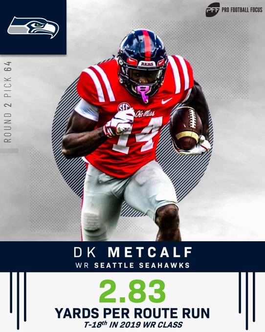 dk metcalf pick