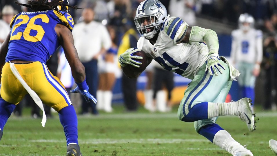 Holdout Ezekiel Elliott still absent from Dallas Cowboys as first game  draws near, Dallas Cowboys