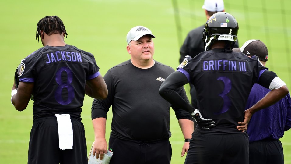 Ravens make change at offensive coordinator, promote Greg Roman