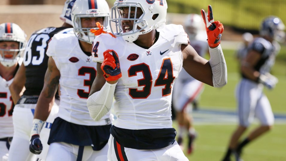 Virginia cornerback Bryce Hall's success is rooted in his preparation, not  trash-talk, NFL Draft