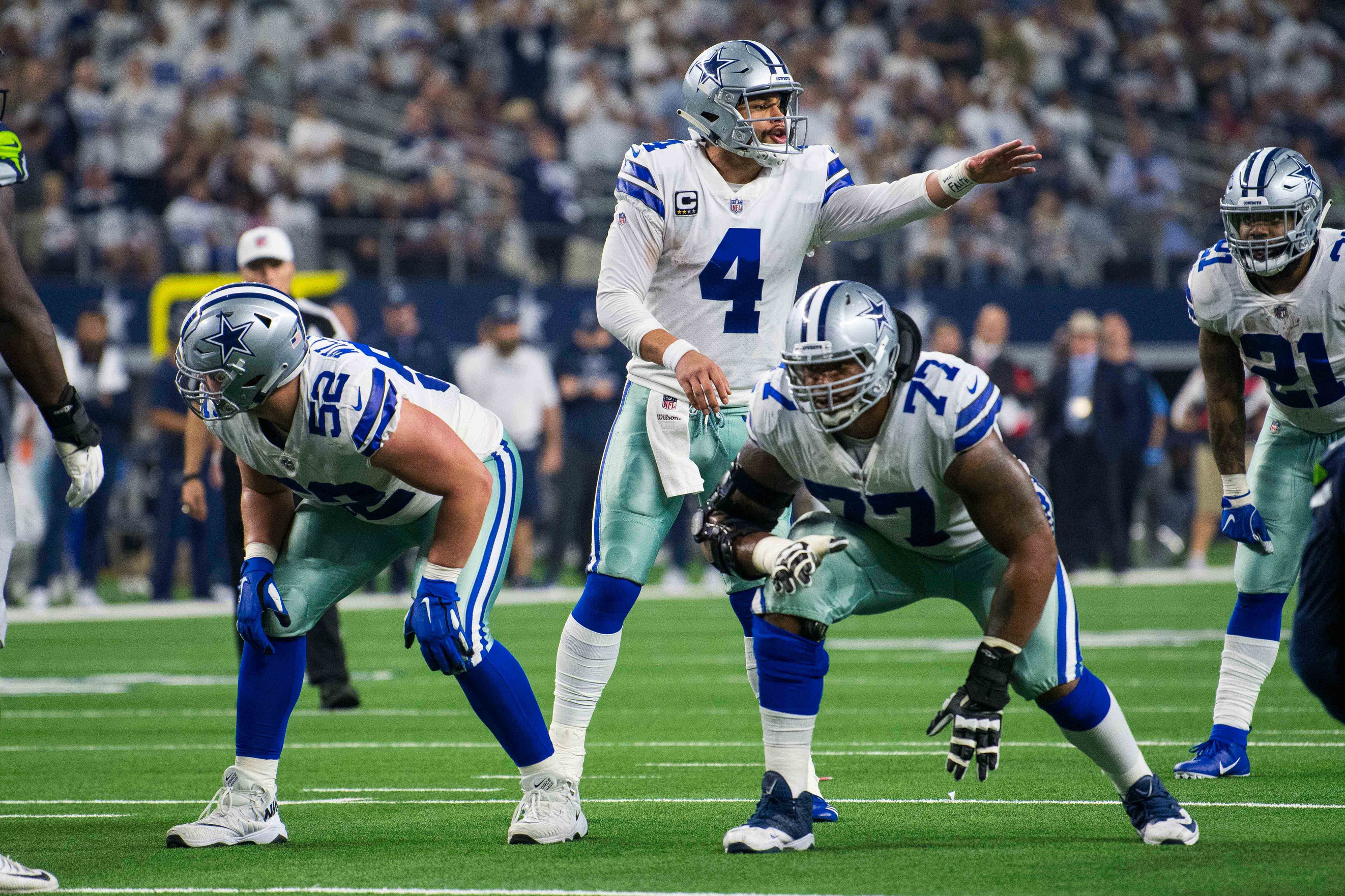 dallas cowboys oline