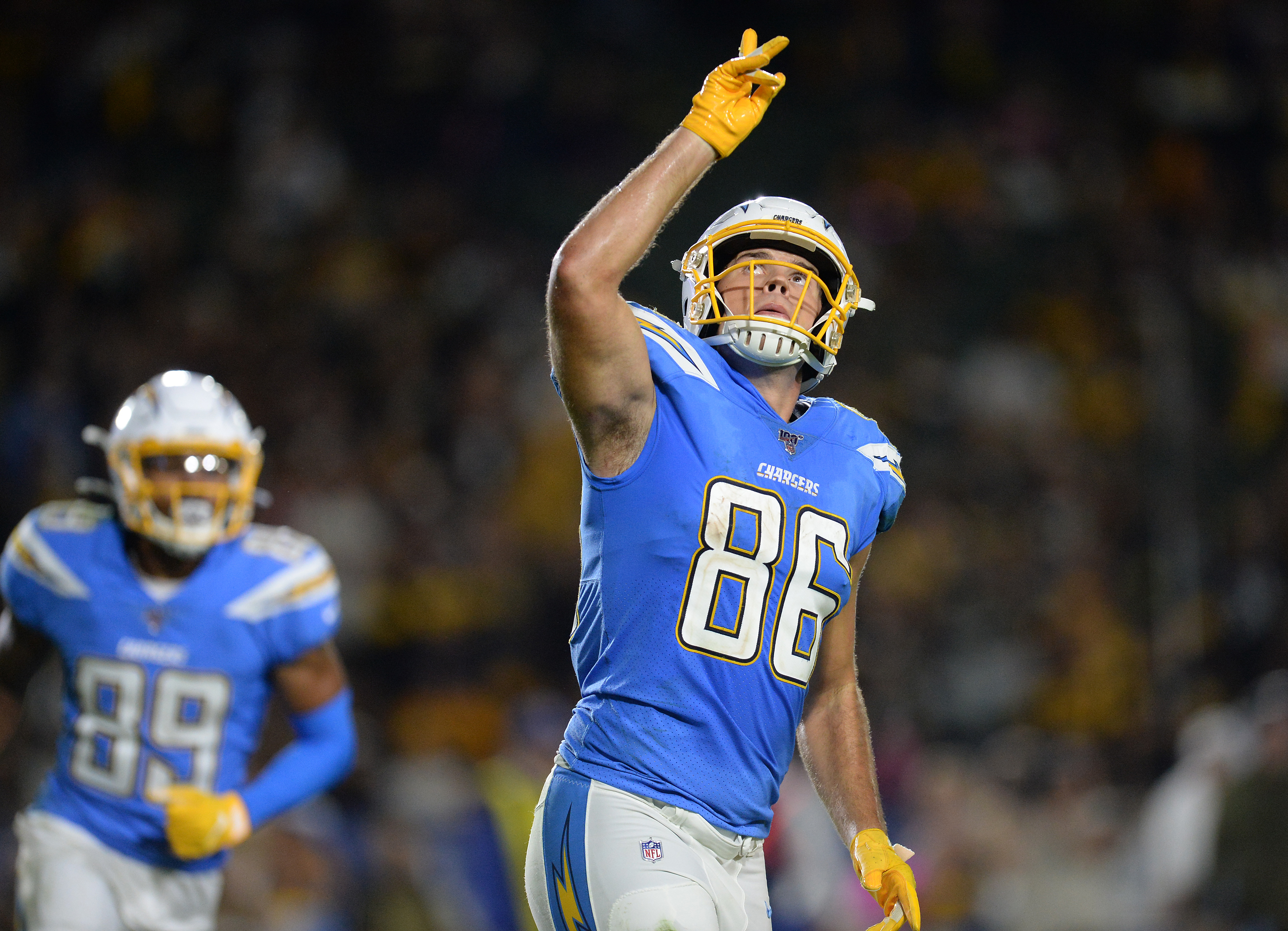 September 08, 2019 Los Angeles Chargers tight end Hunter Henry (86