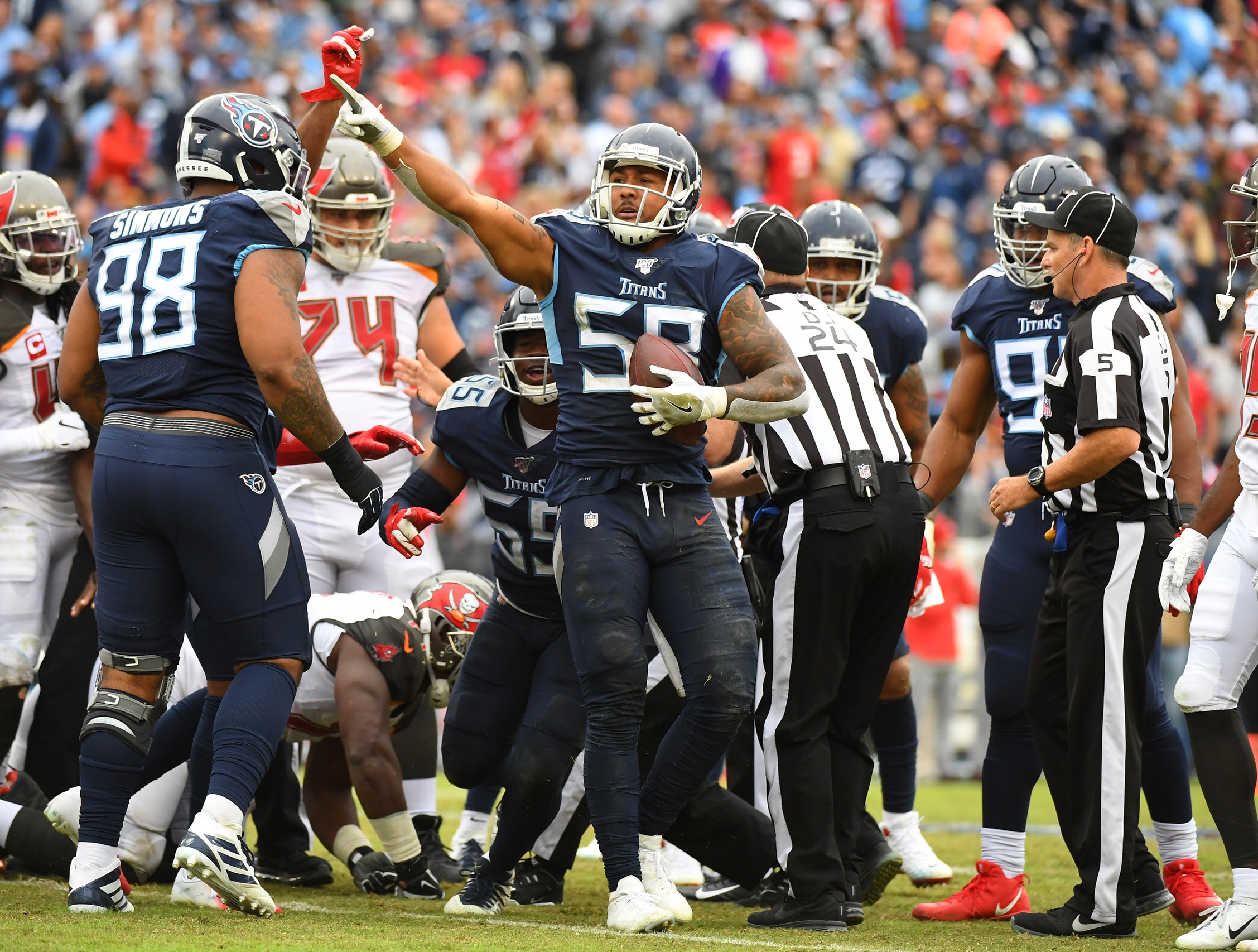 NFL Week 8 PFF ReFocused: Tennessee Titans 27, Tampa Bay Buccaneers 23