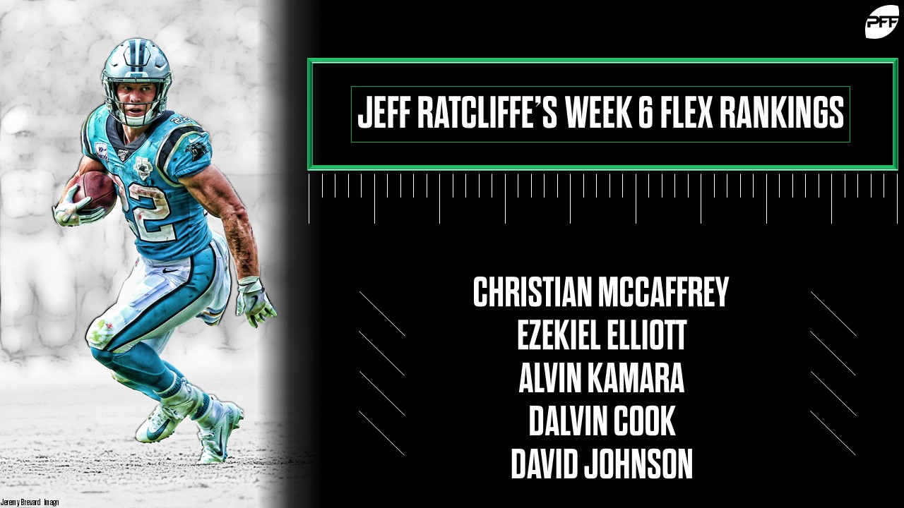 wide receiver rankings week 6