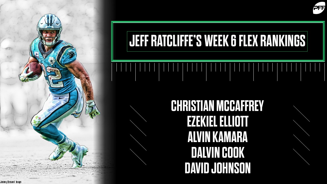 Week 5 FLEX Rankings, FLEX Cheat Sheets, FLEX Week 5 Fantasy Football  Rankings