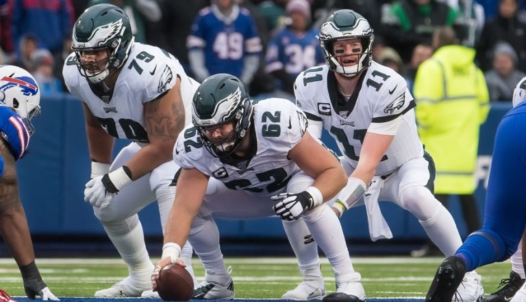 Philadelphia Eagles Win The PFF Offensive Line Of The Year For 2019