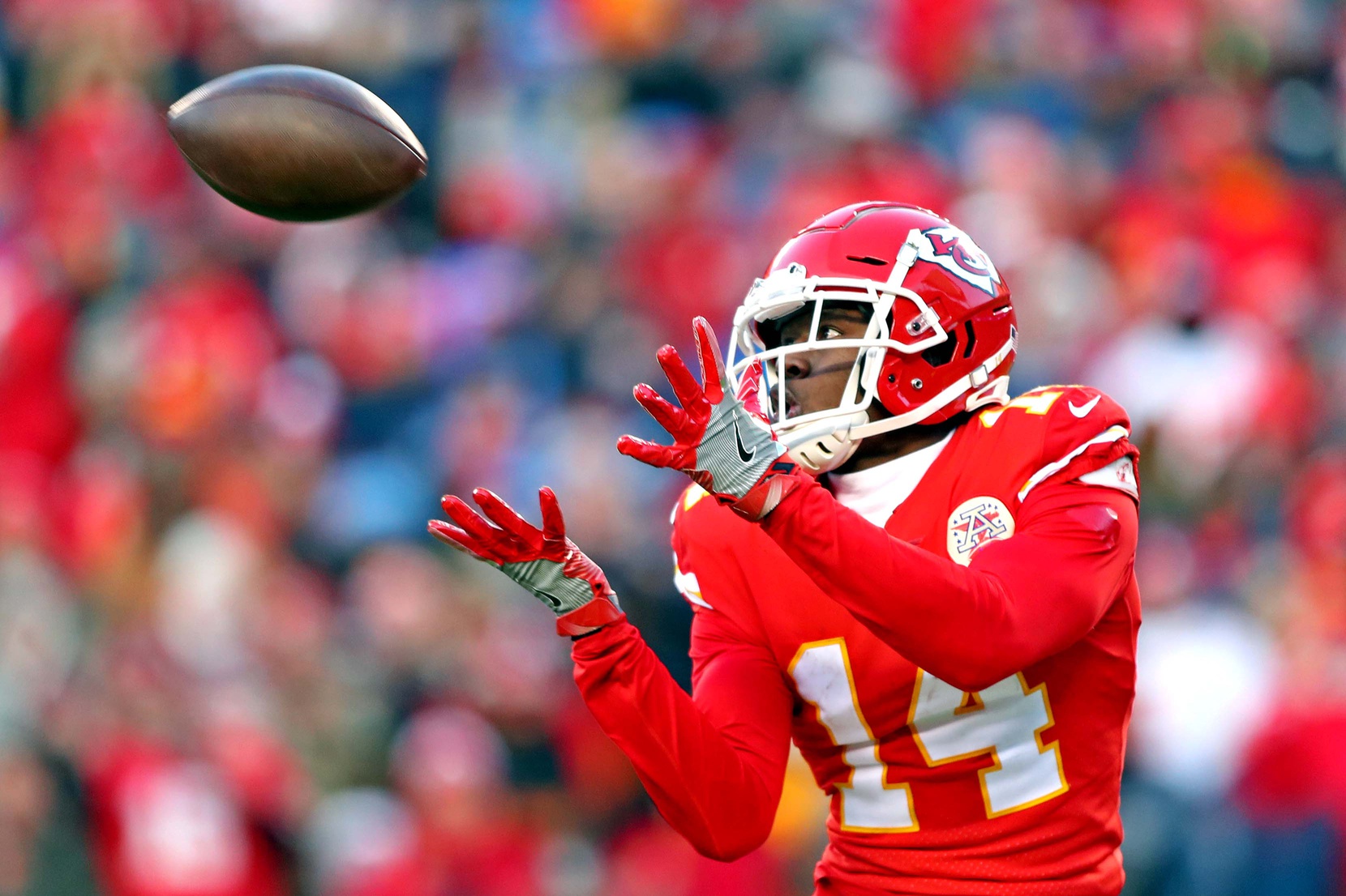 Chiefs' Mecole Hardman remaining patient as snap count dips