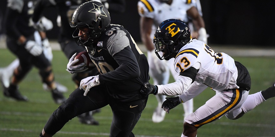 How Vanderbilt's Jared Pinkney performed at NFL Combine