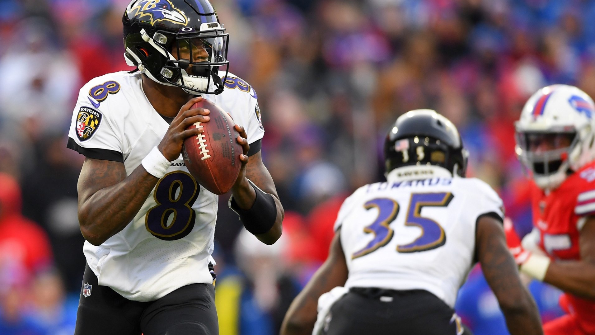 Lamar Jackson reigns supreme in our 2020 fantasy football projections