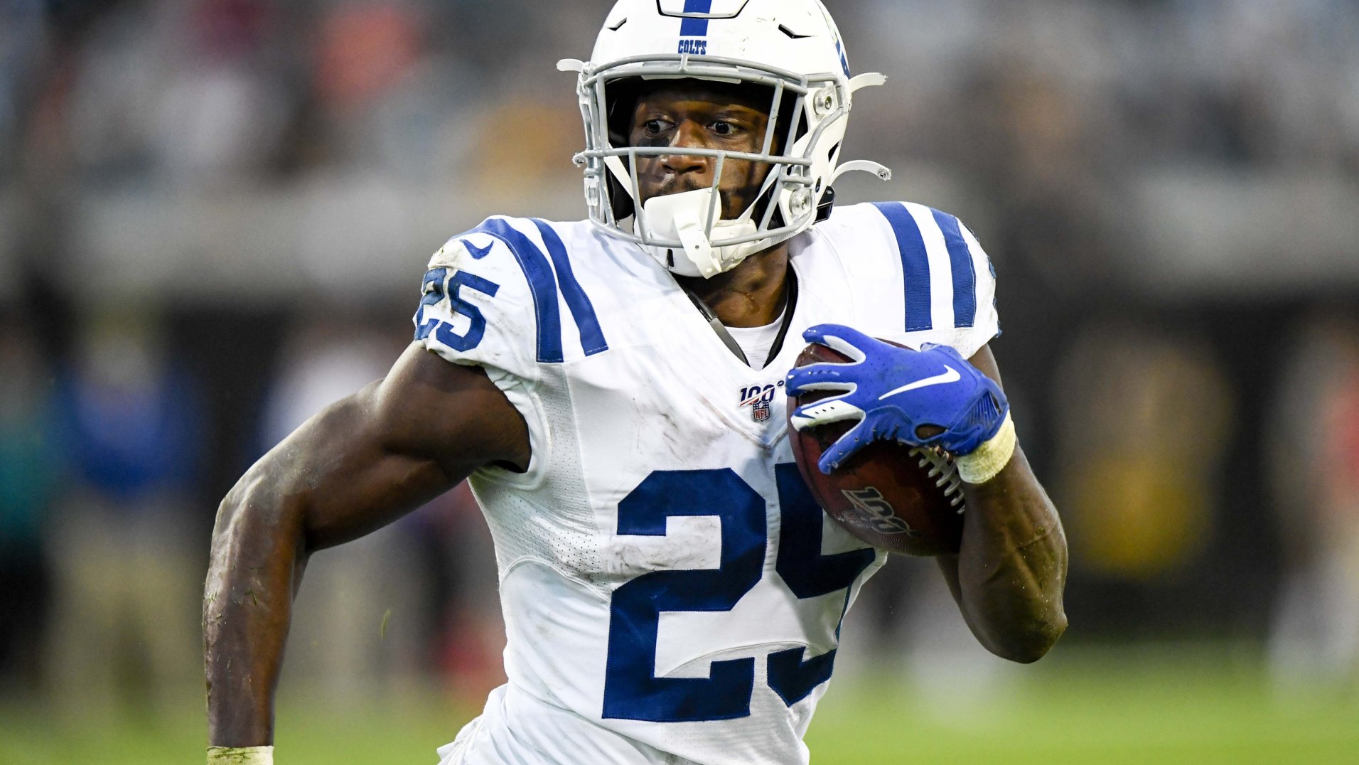 Marlon Mack falls flat in our 2020 fantasy football projections