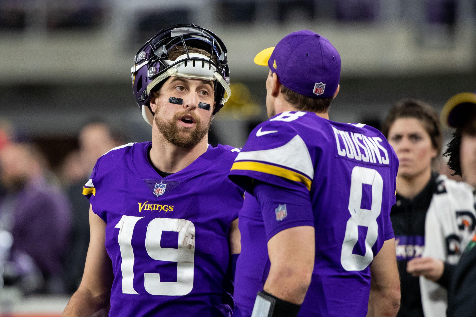 Vikings receiving corps ranked highly by Pro Football Focus