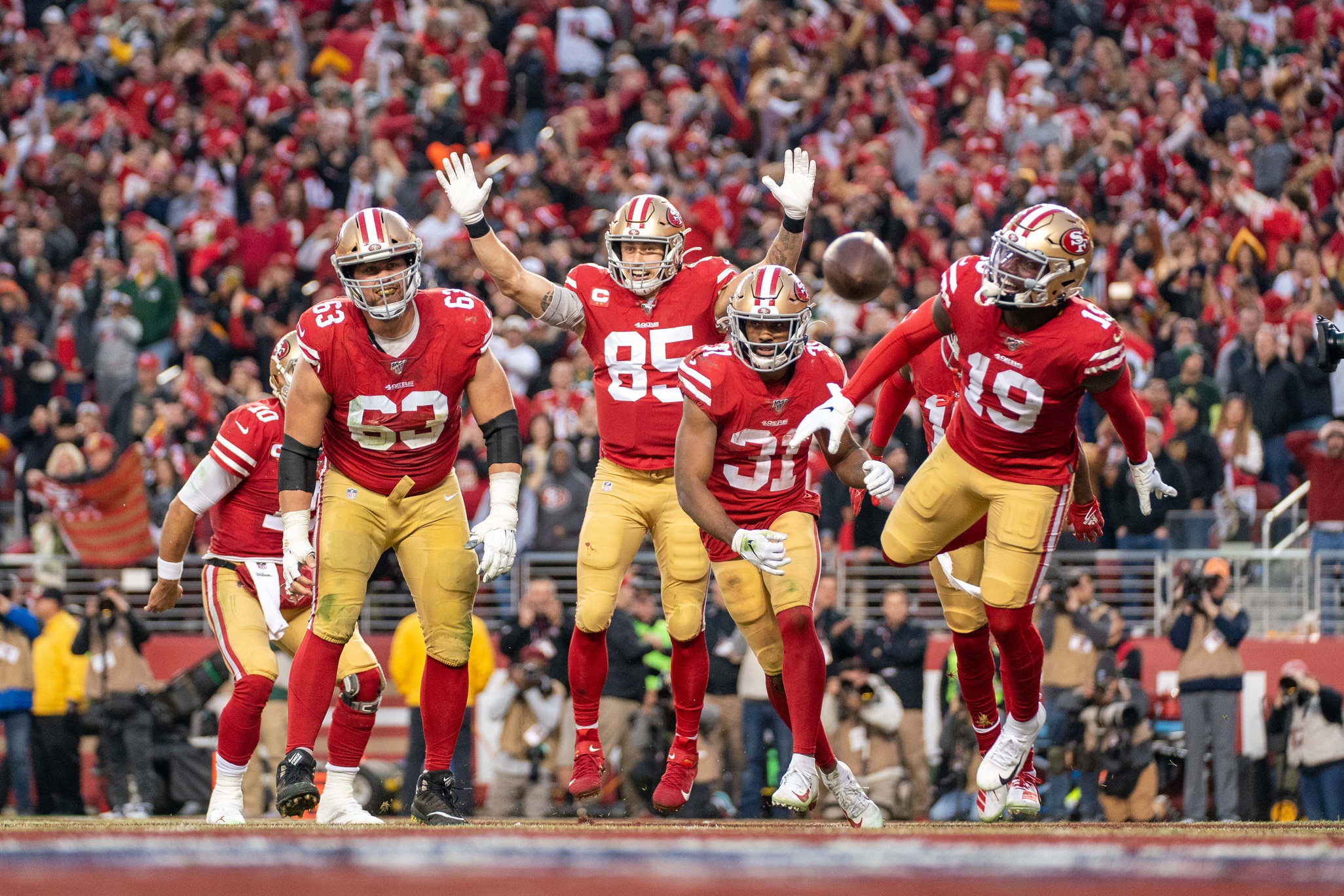 PFF ranks 49ers receiving corps among NFL's elite