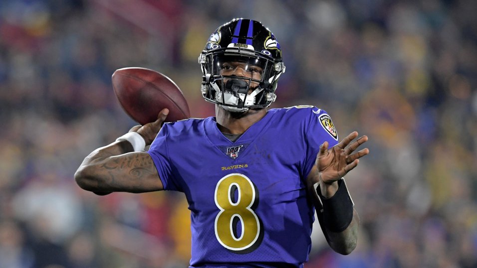 : NFL PRO LINE Men's Lamar Jackson Purple Baltimore Ravens Team  Player Jersey : Sports & Outdoors