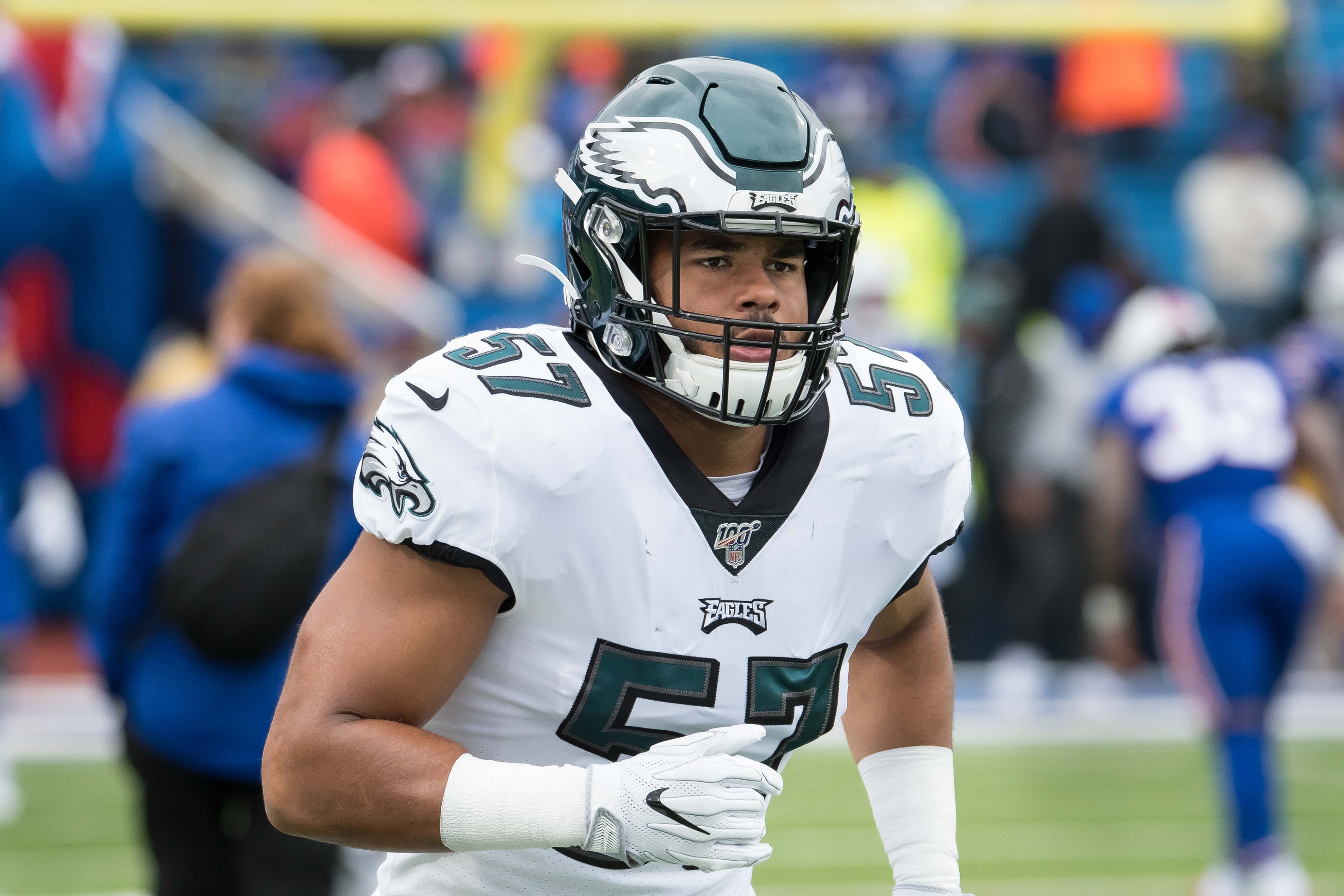 T j. Linebacker. Стил Гагнон. J. Edwards. Bad News Eagles.