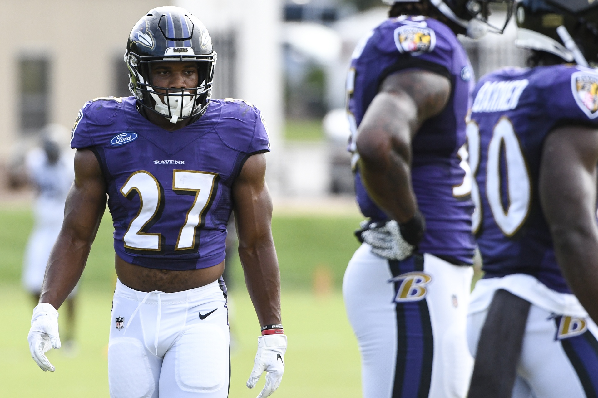 Ravens Camp Report: J.K. Dobbins Back on Field, Practice Notes