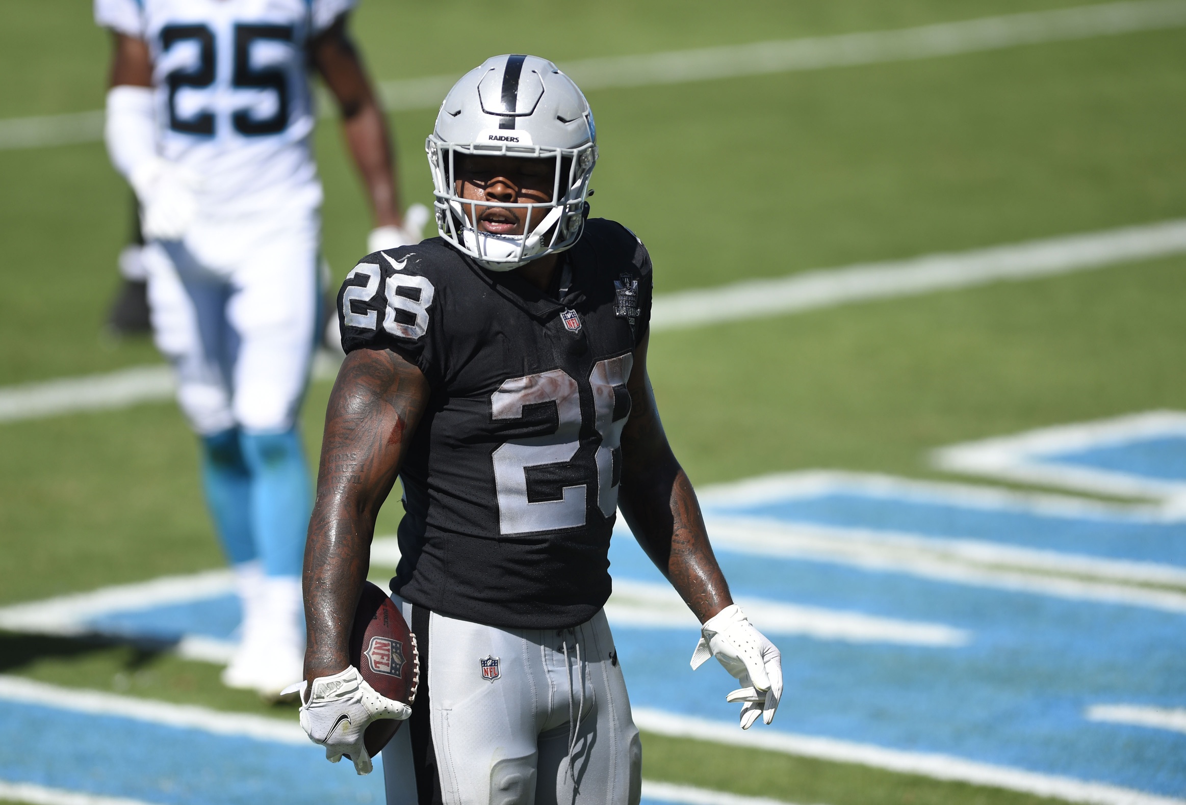 Raiders RB Josh Jacobs named 'third-quarter' All-Pro by PFF