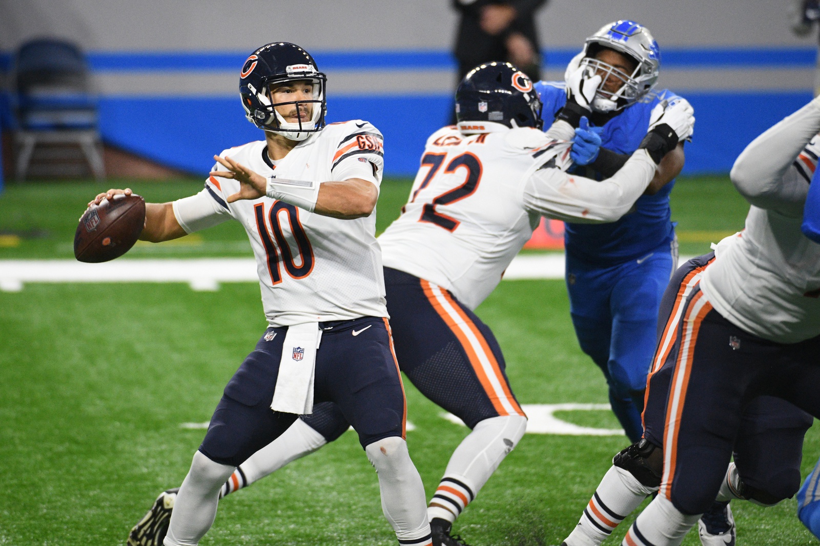 Mitchell Trubisky keeps Bears in QB purgatory vs. rest of NFC