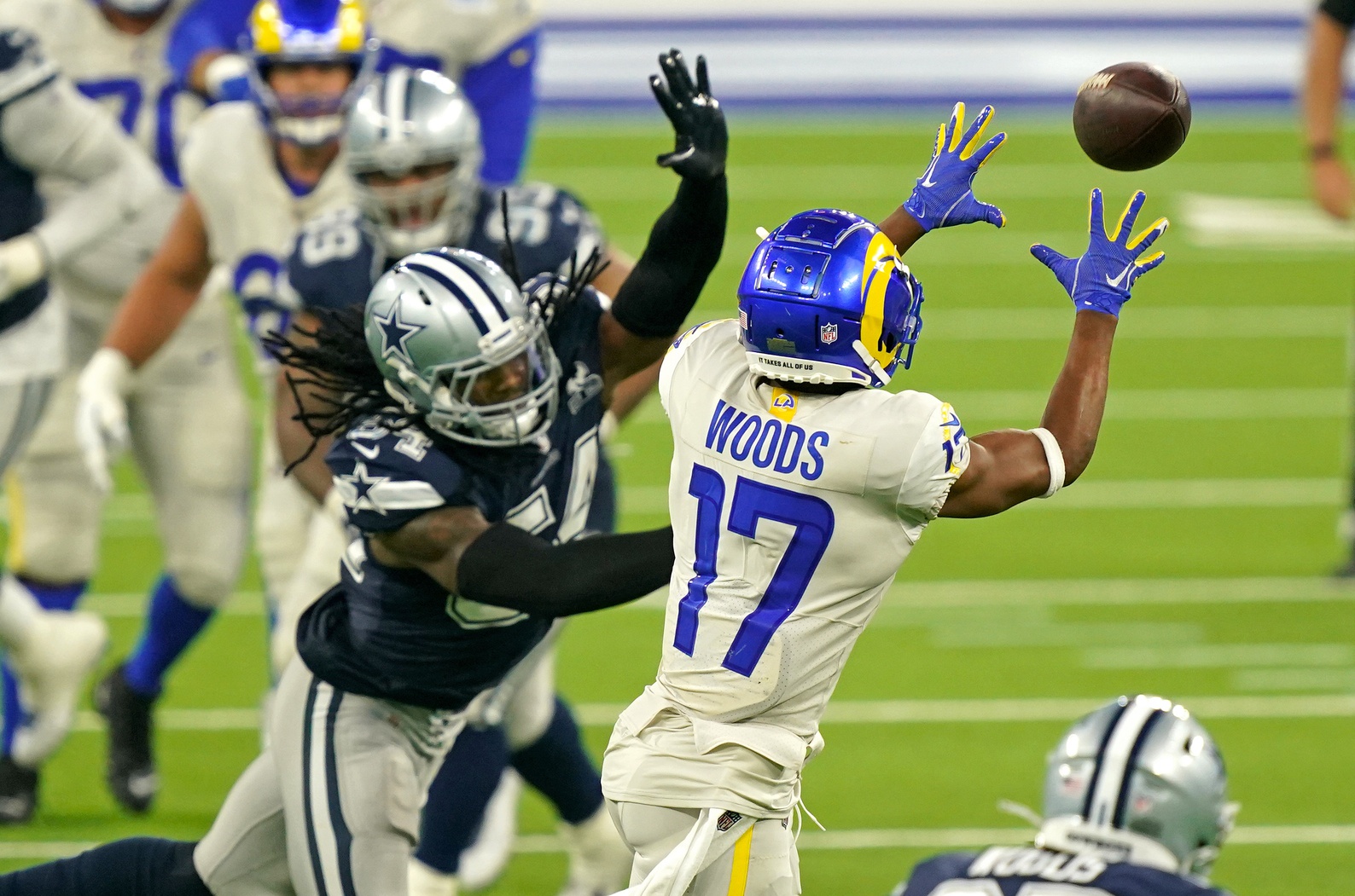 New Los Angeles Rams OT Andrew Whitworth, WR Robert Woods Receive