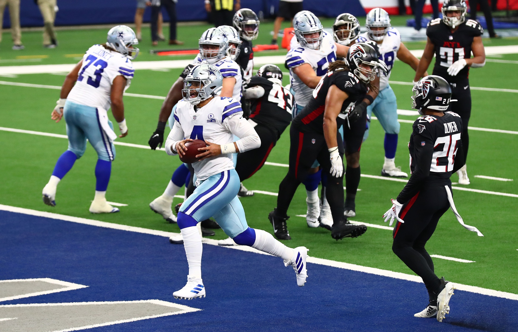 Dallas Cowboys 40, Atlanta Falcons 