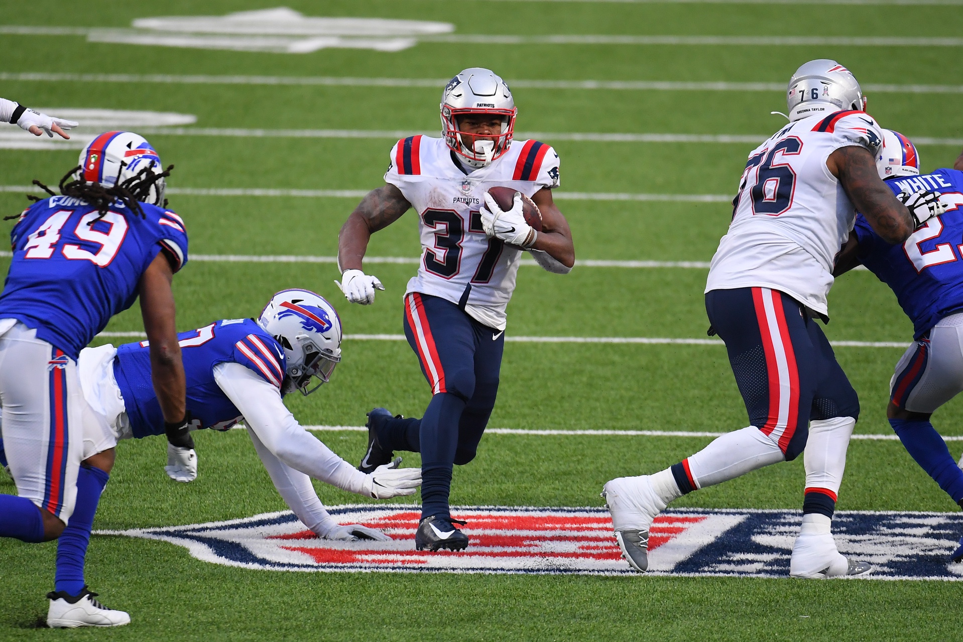 Monday Night Football: Patriots vs Bills, Damien Harris Props - NBC Sports