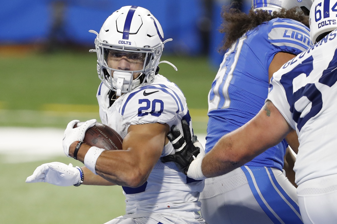 Jordan Wilkins fantasy football status: Will Colts RB play vs. Chargers -  DraftKings Network