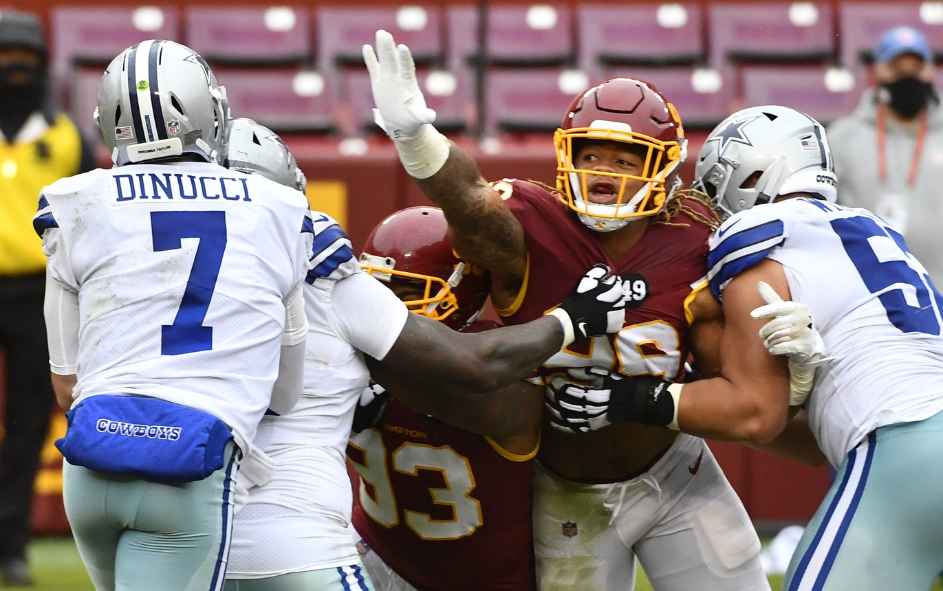 Eagles vs. Cowboys game point spread climbs as Ben DiNucci likely