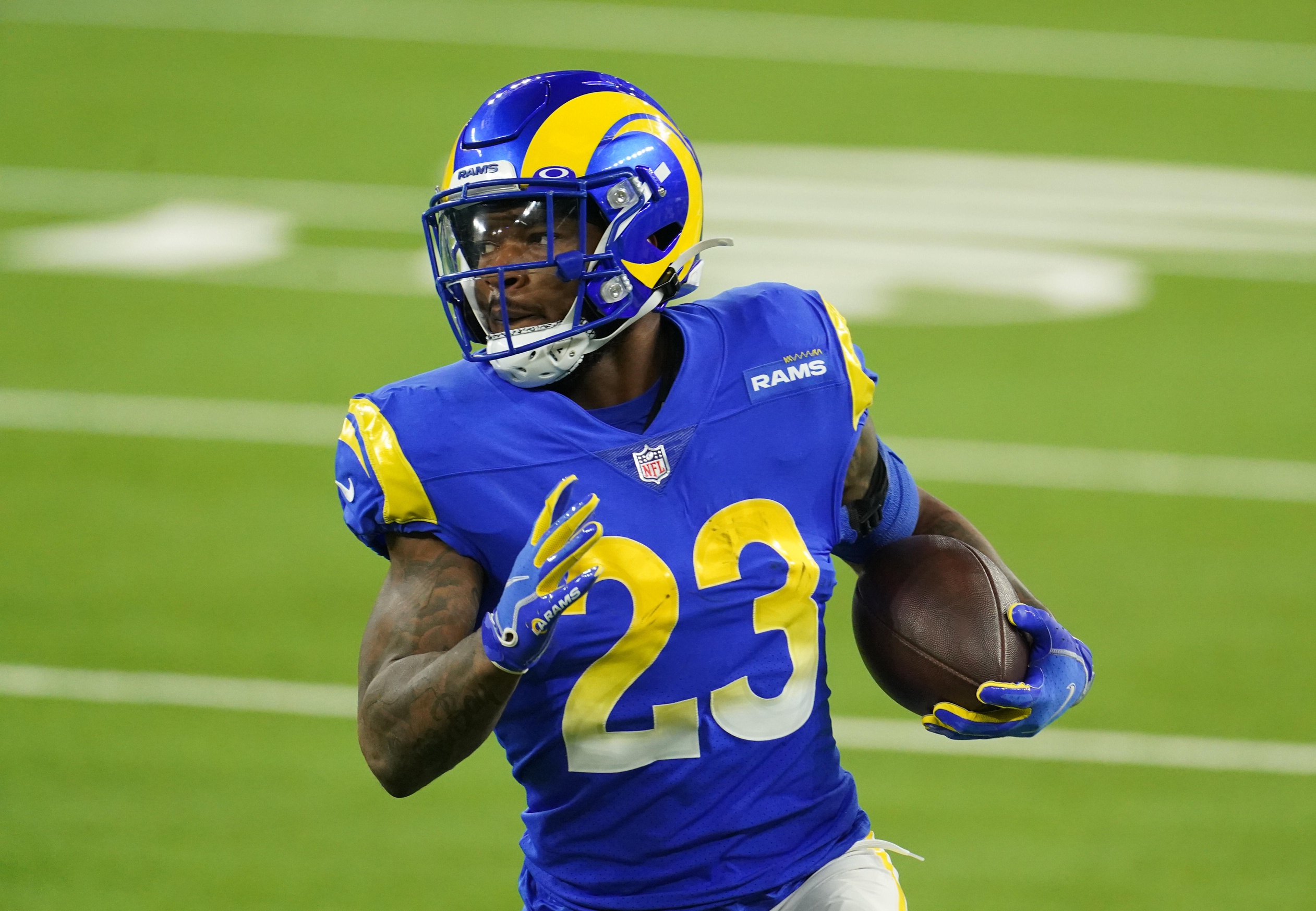 2021's Fantasy Football Breakout Running Back Cam Akers