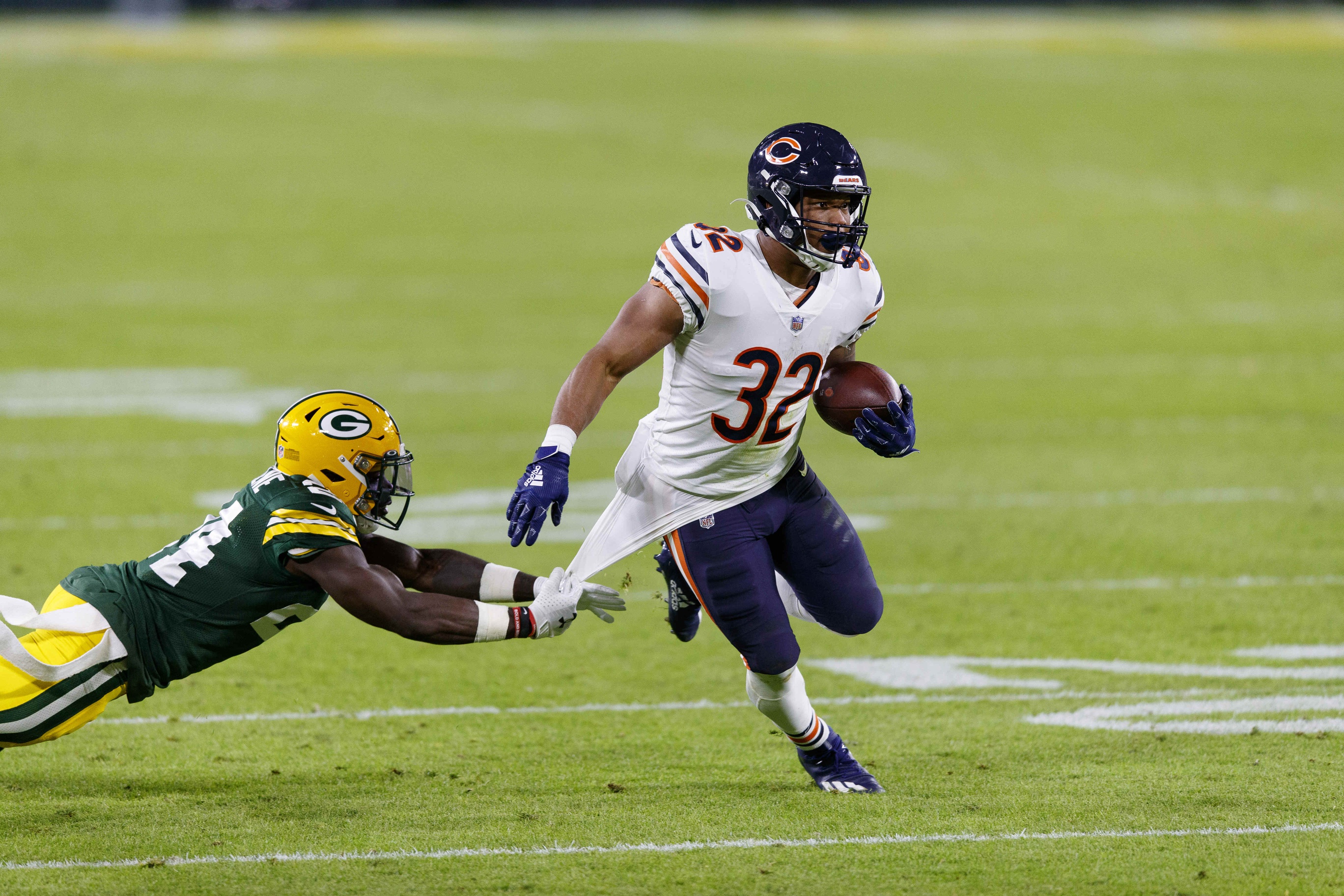 David Montgomery fantasy football start/sit advice: What to do with Bears  RB in the Wild Card round - DraftKings Network