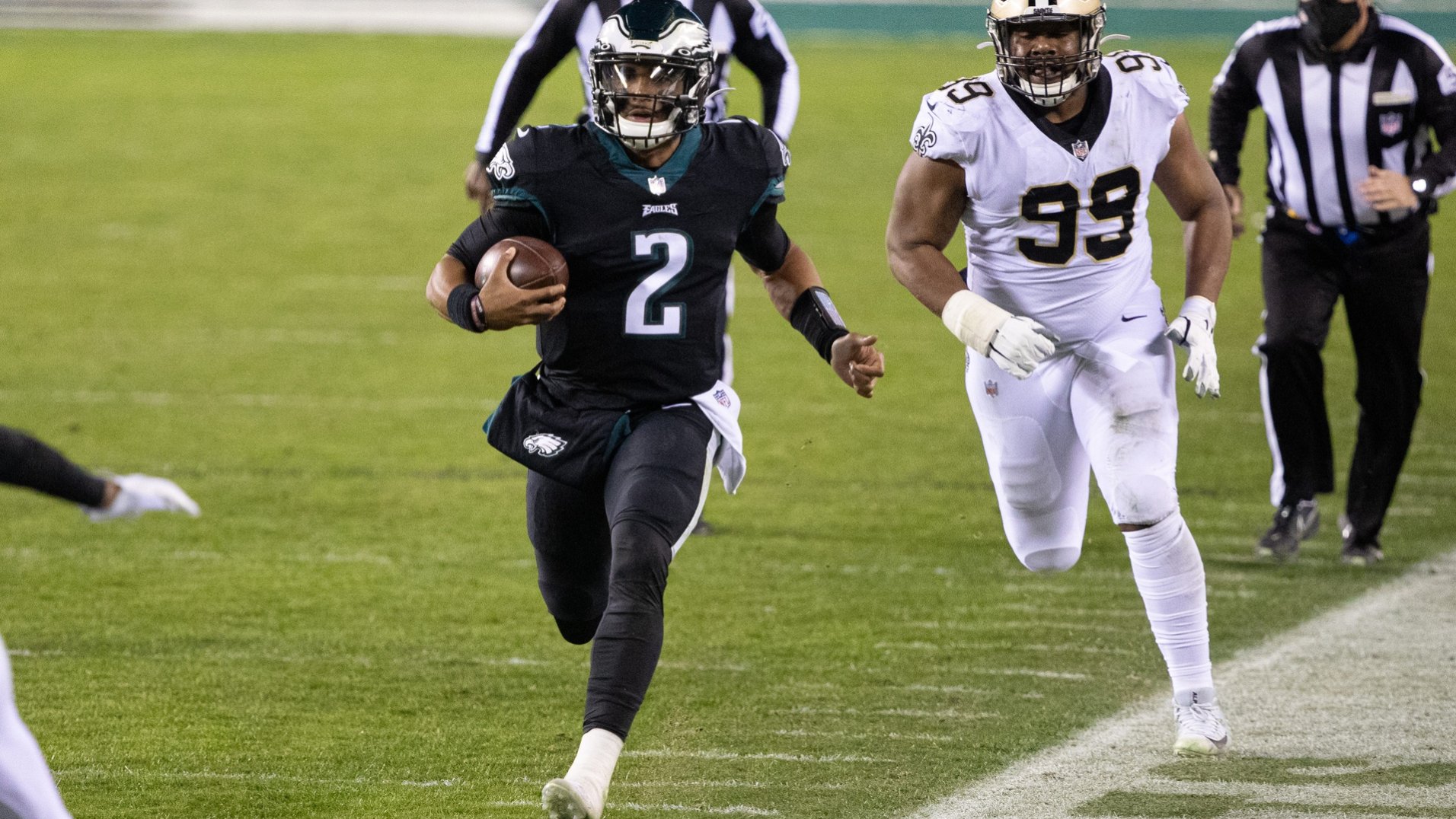 With Jalen Hurts under center, the Philadelphia Eagles finally came