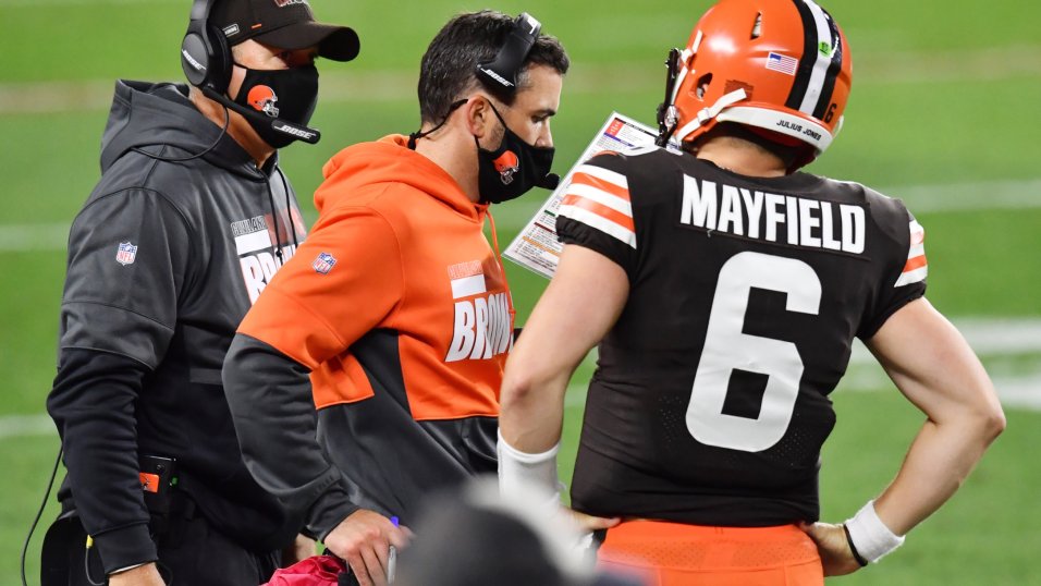 Baker Mayfield will start vs. Bengals if healthy, per Kevin Stefanski