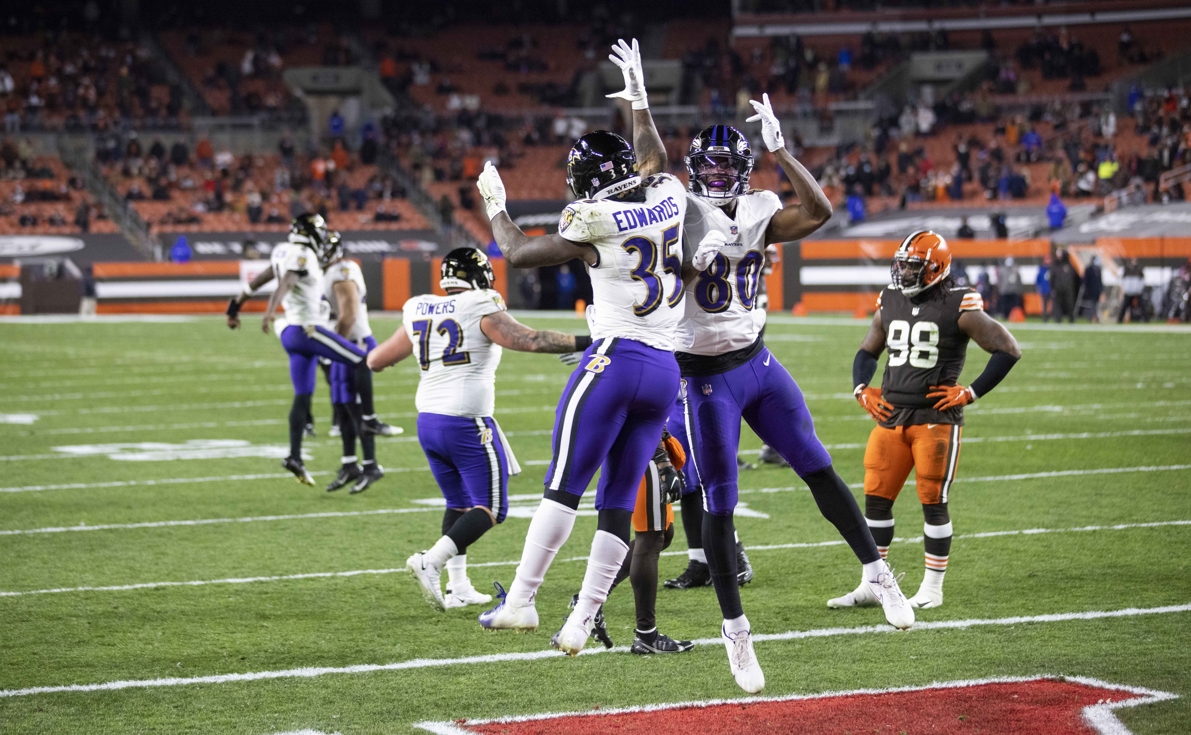 Cleveland Browns fall 47-42 in shootout with Baltimore Ravens