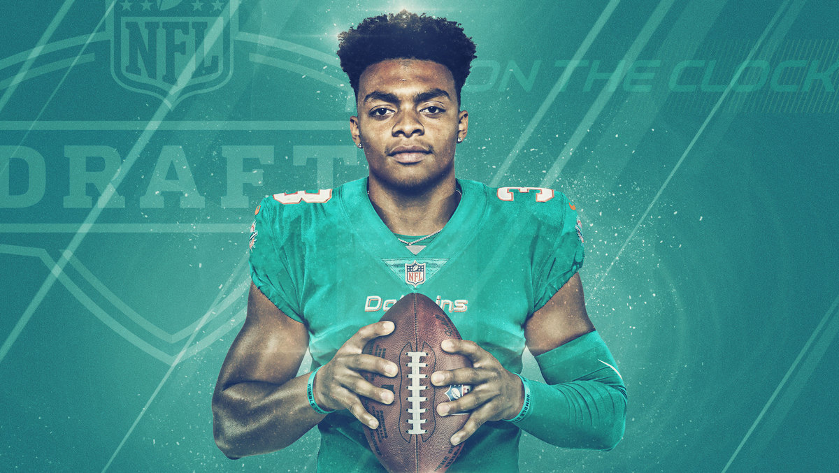 2021 NFL Mock Draft Dolphins select QB Justin Fields with Pick No