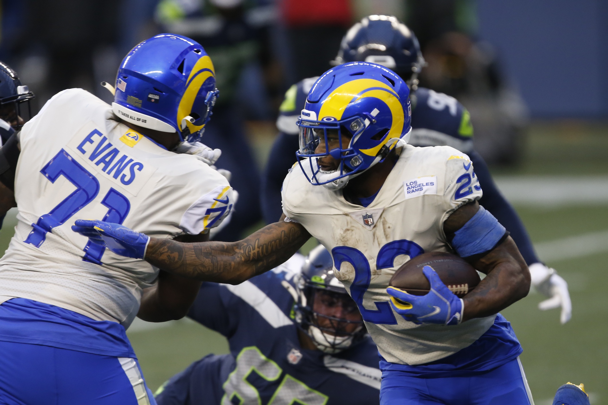 Los Angeles Rams vs. Seattle Seahawks NFC Wild Card free live