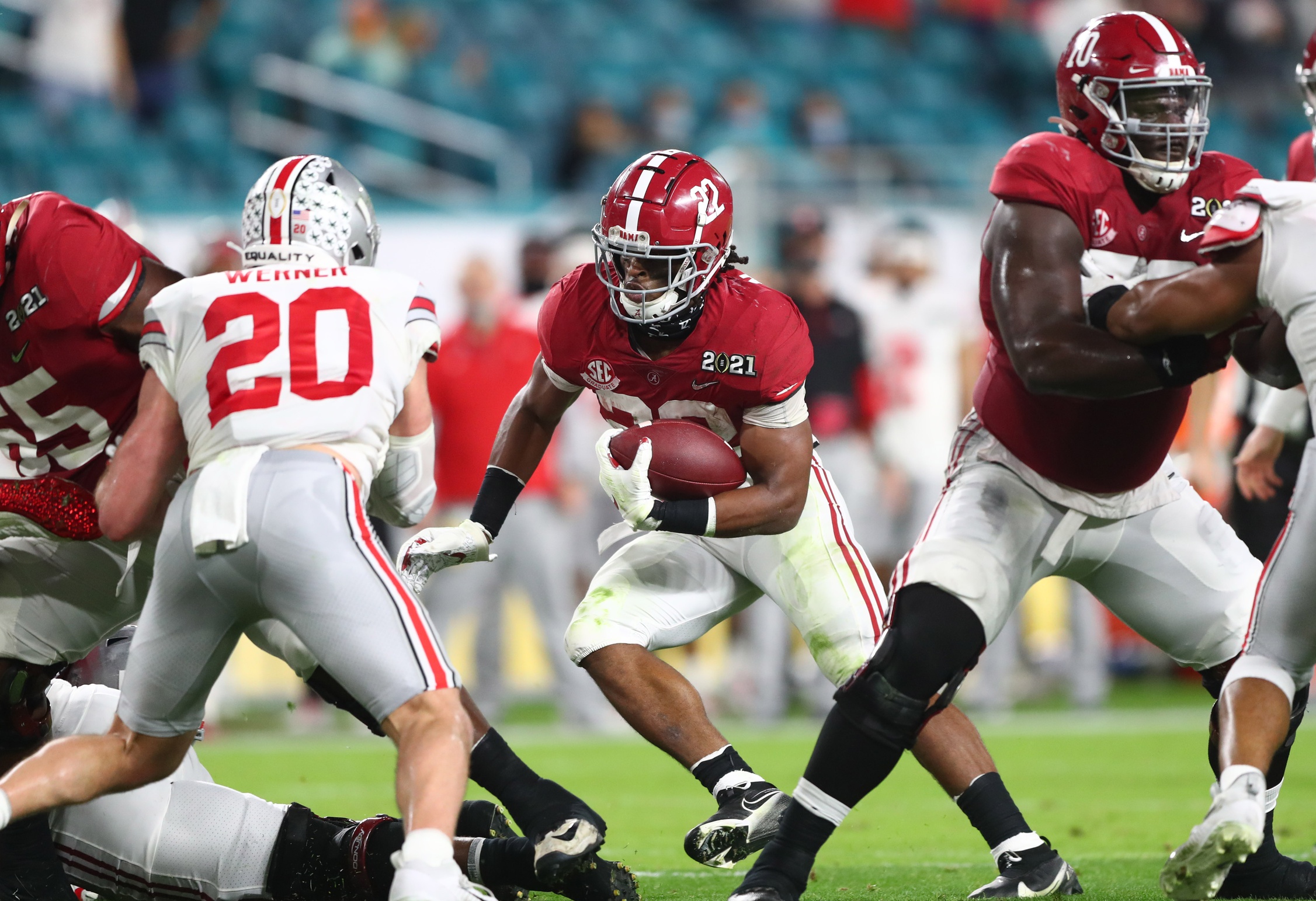 Bucs NFL Draft Target: Running Back, Najee Harris (Alabama) - Bucs Nation