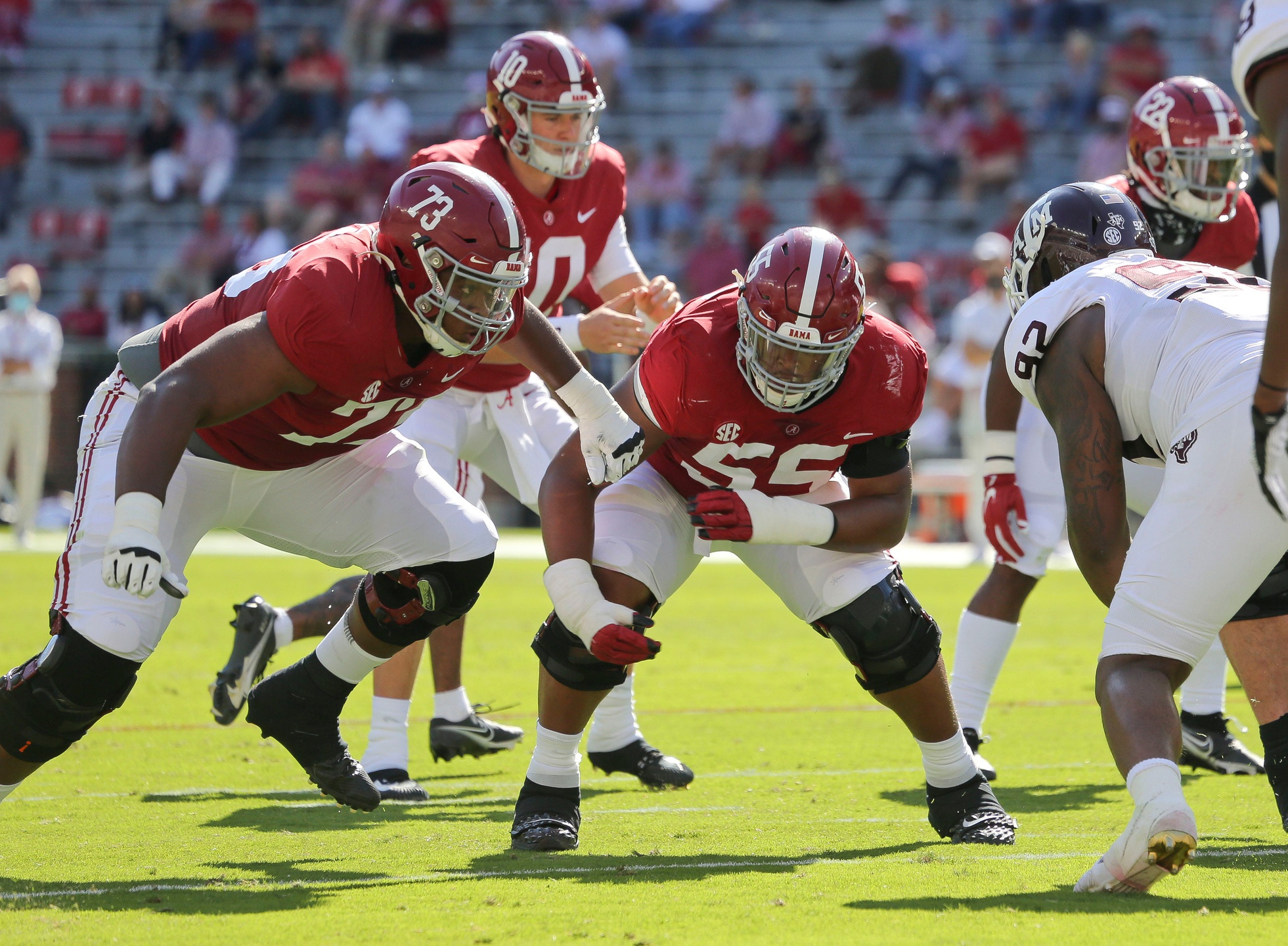 PFF College on X: Top-6 Offensive Lines in College Football   / X