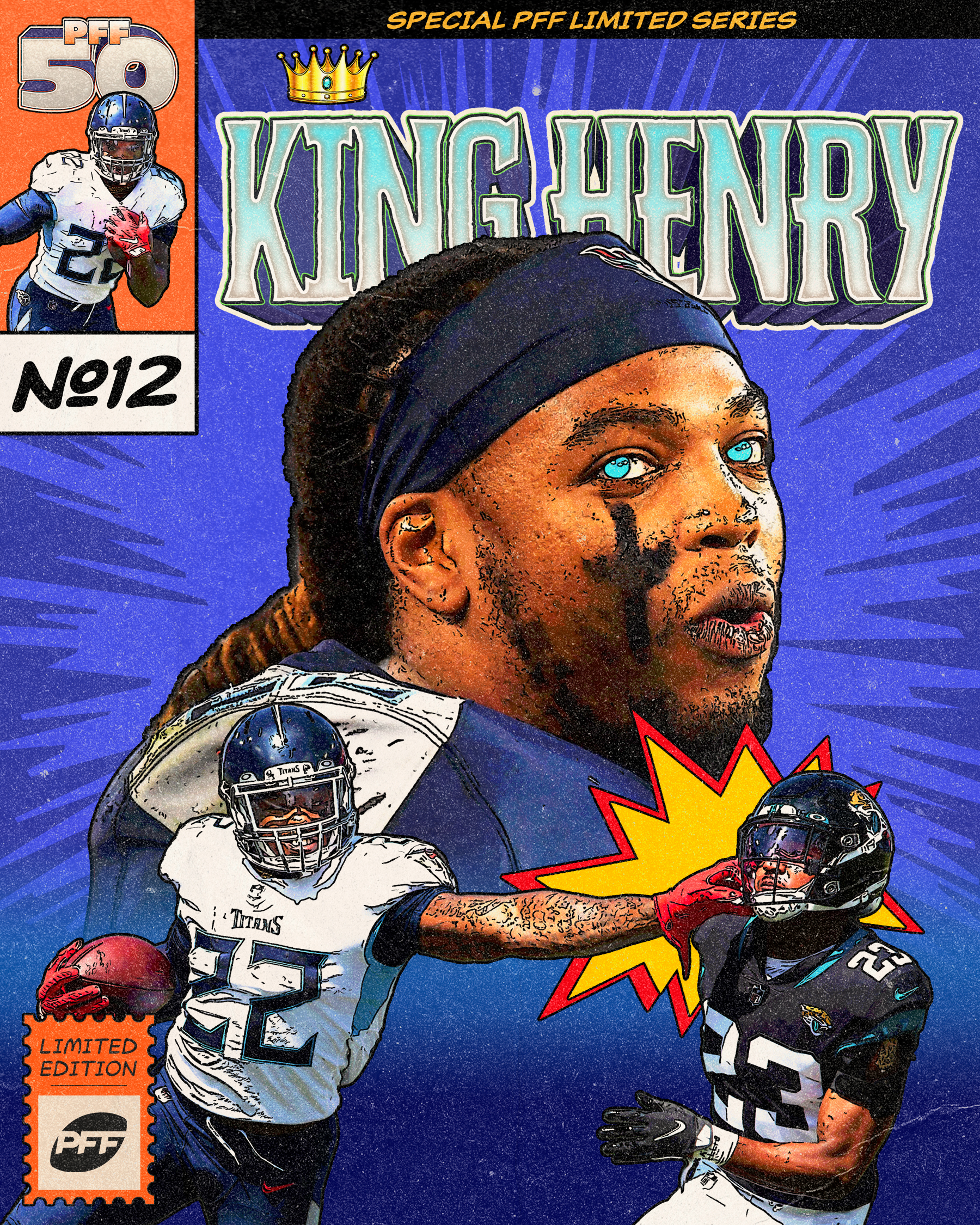 Tennessee Titans RB Derrick Henry King Henry