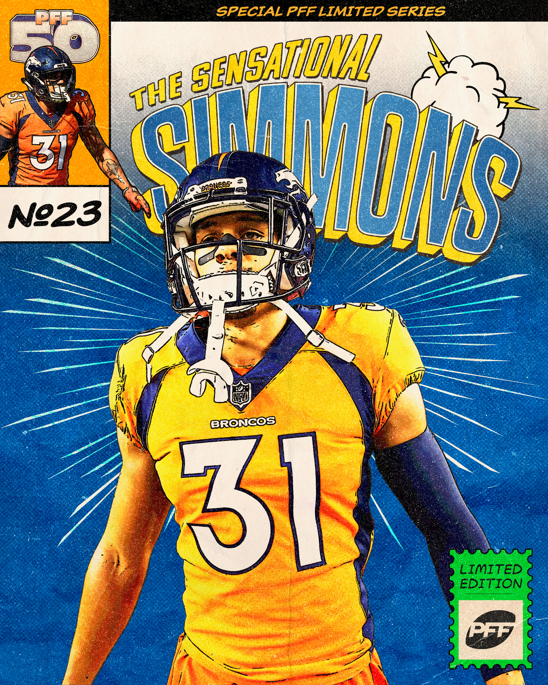 Denver Broncos Justin Simmons