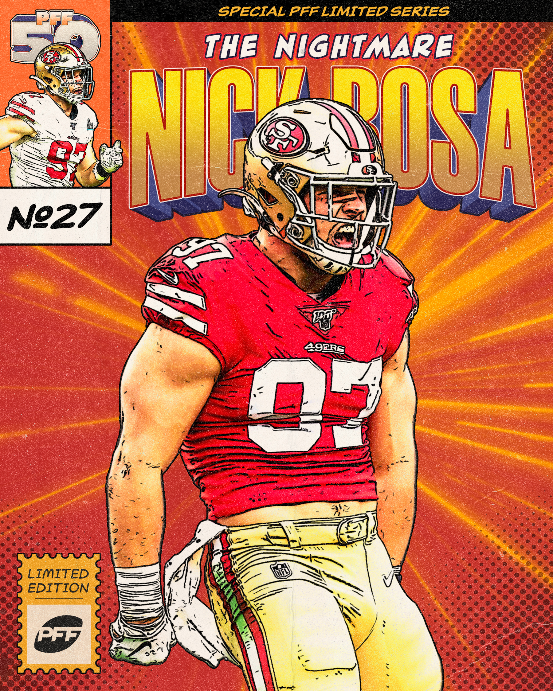 San Francisco 49ers EDGE Nick Bosa